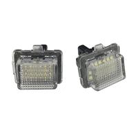 Éclairages Plaque pour Benz W204 W205 W216 W218 W212 Classe S W221 SL W231 R231 Classe S W222 Éclairage de Plaque d'immatriculation à LED 2 pièces LED Éclairage Plaque Auto