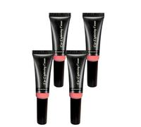 Éclaircissement des lèvres pour lèvres foncées, baume éclaircissant, gommage et exfoliant pour éclaircir, baume naturel hydratant, réduit ridules et décoloration, soin complet des lèvres (4pcs)