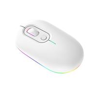éclairé sans Fil - 2,4 g sans Fil USB | pour Ordinateur Portable, Cordon Ergonomique pour PC, Office, Usage Domestique, Silencieux pour Travailler
