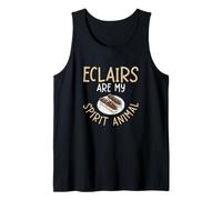 Eclairs Are My Spirit Animal Éventails de pâtisserie amusants Débardeur