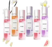 Eclat De Femme Elixir De Pheromone Parfum,Ecdf Parfum Pheromone Pour Femme,Parfums Feromone Pour Femme,Huile Parfumée Corps,Roll On Parfums Aux Phéromones Pour Femmes (6PC)