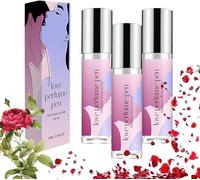 Eclat De Femme Elixir De Pheromone Parfum, Love Perfume Pen, Pheromones Infused Essential Oil Perfume, Unisex Refreshing And Long Lasting Light, Perfume Roll On Perfume, Party Perfume (3PC)