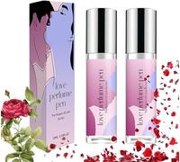 Eclat De Femme Elixir De Pheromone Parfum, Love Perfume Pen, Pheromones Infused Essential Oil Perfume, Unisex Refreshing And Long Lasting Light, Perfume Roll On Perfume, Party Perfume (2PC)
