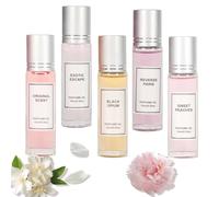 Eclat de femme elixir de pheromone,Parfum Pheromone Pour Femme,ecdf parfum au pheromone pour femmes,miniature parfume,Roll on parfume floral,eau de toilette (5PC)