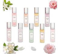 Eclat de femme elixir de pheromone,Parfum Pheromone Pour Femme,ecdf parfum au pheromone pour femmes,miniature parfume,Roll on parfume floral,eau de toilette (9PC)