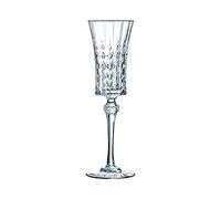 Cristal D'arques Lady Diamond - Verres à Champagne - 15cl - (Lot de 6).
