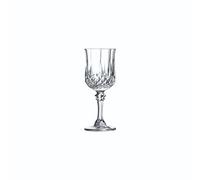 Eclat L9754 Verres à Pied 6 cl-LONGCHAMP, 0.06 liters, Transparent - Lot de 6