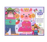 Eclatants activites de collage Rose G