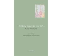 "Éclats, copeaux, ..." Formes diaphanes - (Buch auf Polnisch)