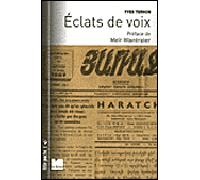 Eclats de voix - Recueil de textes, 1974-2005