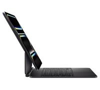 EClavier Rétroéclairé 7 Couleurs MICREAR avec Pavé Tactile pour iPad Air 13 pouces (M3/M2) et Pro 12.9 pouces - Design Magnétique Flottant - AZERTY -