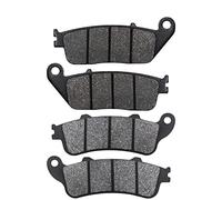 ECLAY Plaquettes Frein Moto pour Honda FJS 600 Silverwing 2001 2002 2003 2004 2005 2006 2007 2008 2009 1/2/D3/D4/D5/D6/A3-A7/D7 FJS600 Plaquettes De Frein Avant Et Arrière (Color : Front and Rear)