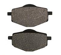 ECLAY Plaquettes Frein Plaquettes De Frein Avant Moto Disques 1 Paire pour Yamaha XC 125 TR Cygnus 1996 1997 1998 1999 2000 2001 2002 2003 RT 180 (A/B/D/E/G/H/J) 1990-1997