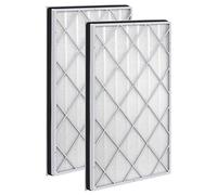 Ecleanfy HE601 H13 True HEPA Lot de 2 filtres de rechange compatibles avec le purificateur d'air Shark 6 (HE601 et HE602), #HE6FKPET