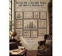Eclectic Gallery Wall Art Print and Poster Set: Modern Framed, Restored Vintage Encyclopedia Wall Decor | 21 Themes, 500 Plates, Set of 13 Volumes: Volume 9: Naval Sciences - 33 Plates