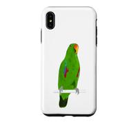 Eclectus Perroquet Ilustration Perroquet Vert Coque pour iPhone XS Max