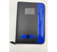 ECLET Porte-documents professionnel multifonction en cuir B4 pour certificats, porte-documents, porte-documents, format juridique, avec 20 pochettes (multicolore, lot de 1) y