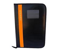 ECLET Porte-documents professionnel multifonction en cuir pour certificats, porte-documents, porte-documents, porte-documents, format juridique, avec 20 pochettes B