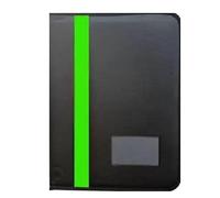 ECLET Porte-documents professionnel multifonction en cuir pour certificats, porte-documents, porte-documents, porte-documents, format juridique, avec 20 pochettes F