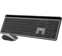 Eclipse Kit Teclado + Ratón Multifunción Inalámbricos Recargables Con 12 Teclas Multimedia