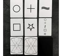 Eclipse Magic Tricks ESP Lot de 29 cartes de prédiction Magia Close Up Illusions Prop