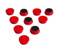Eclipse Magnetics Eclipse Aimant d'organisation rond rouge 30 mm Quantité:1