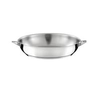 CUISINOX - Eclipse - Poêle tout inox 20 cm - Fond encapsulé - Compatible tous feux dont induction - Acier Inoxydable 18/10 - Finition miroir