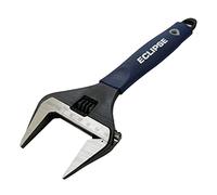 Eclipse Professional Tools ADJW10WJ Clé à molette de 10" avec mâchoires extra-larges de 50 mm (2"), Gris