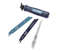 Eclipse Professional Tools EMFH4PS Ensemble de manche multifonction et de lame de scie réciproque