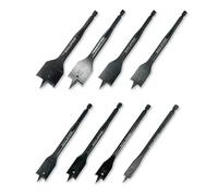 Eclipse Professional Tools FWDB8PS Set de 8 mèches à bois plates