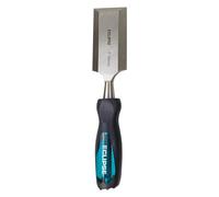 Eclipse Professional Tools TT-BEWC2E Ciseau à Bois 2 Pouces (50,8 mm), Soie Traversante, Biseau 25°, Lame Chrome Vanadium, Tête de Frappe en Acier, Poignée Antidérapante