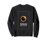 Eclipse Solaire 12 août 2026 Espagne Total Sweatshirt