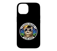 Éclipse Solaire 2026 Chat Astronomie Humour Lunettes Coque pour iPhone 14
