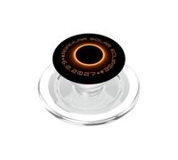 Eclipse Solaire annulaire 6 février 2027 Anneau de feu PopSockets PopGrip pour MagSafe