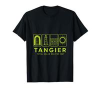 Éclipse Solaire Totale de Tanger 2027 T-Shirt Graphique avec Valeur