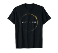 Éclipse Solaire Totale Total Solar Eclipse 2026 Totality T-Shirt
