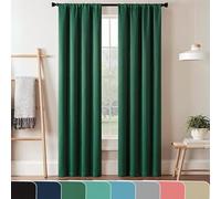 Eclipse Thermaweave Panneau de Rideau occultant en Polyester, émeraude, 94 cm de Large x 213,4 cm de Long (Lot de 1)