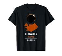Éclipse Totale d'événements solaires 2026 : The Path of Totality Fans T-Shirt