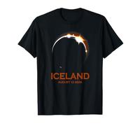 Éclipse Totale d'événements solaires 2026 : The Path of Totality Night T-Shirt