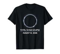 Éclipse Totale d'événements solaires 2026 : The Path of Totality Tracker T-Shirt