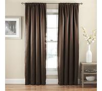 Eclipse Tricia Tige Poche occultant Thermapanel, Espresso, 52x63