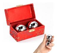 EclipseGuard Boules Qi Gong Métal Sonores 38mm Avec Coffret Cadeau