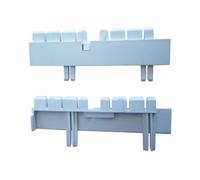 Eclisses de fixation sous-face coffre Bloc Y - Bubendorff 250005 - La paire
