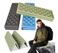 Eclove Tapis d'Assise Pliable, 3 Pièces Coussin de Siège Portable de Camping, Wasserdicht Schaumstoff Sitzpolsterpour Camping, Randonnée, Pêche, Plage
