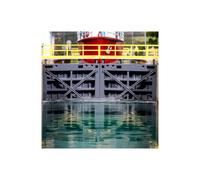 Écluse avec bâtiment de contrôle - Faller 180325 - HO 1/87