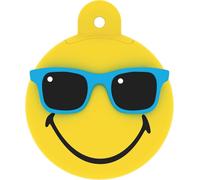 ECMMD16GSW108 Clé USB 2.0 Série Licence Collection Smiley World Jaune 16 Go Mr Hawaii Figurine Matière Gomme Souple