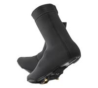ECMQS 1 paire de chaussures de cyclisme imperméables avec poignets | 1 paire de crampons faciles à mettre et à enlever, caractéristiques réfléchissantes de nuit pour des protections imperméables