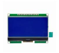 ECMQS 12864 LCD avec interface SPI pour soutien, bleu | Faible consommation d'énergie et grand angle de vision haute résolution pour les appareils alimentés par batterie