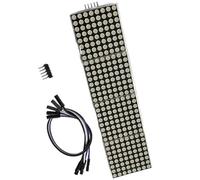 ECMQS 1588 LED Dot Matrixing Module 8x8 4 en 1 Design Vert | Module LED Matrixing 1588 pour le développement électronique et le prototypage des projets d'ingénierie
