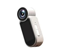 ECMQS 2. Caméra à pouce magnétique portable 7K, blanc | Enregistreur vidéo portable léger avec résolution 2,7K pour les voyages étudiants, petit appareil photo numérique comme